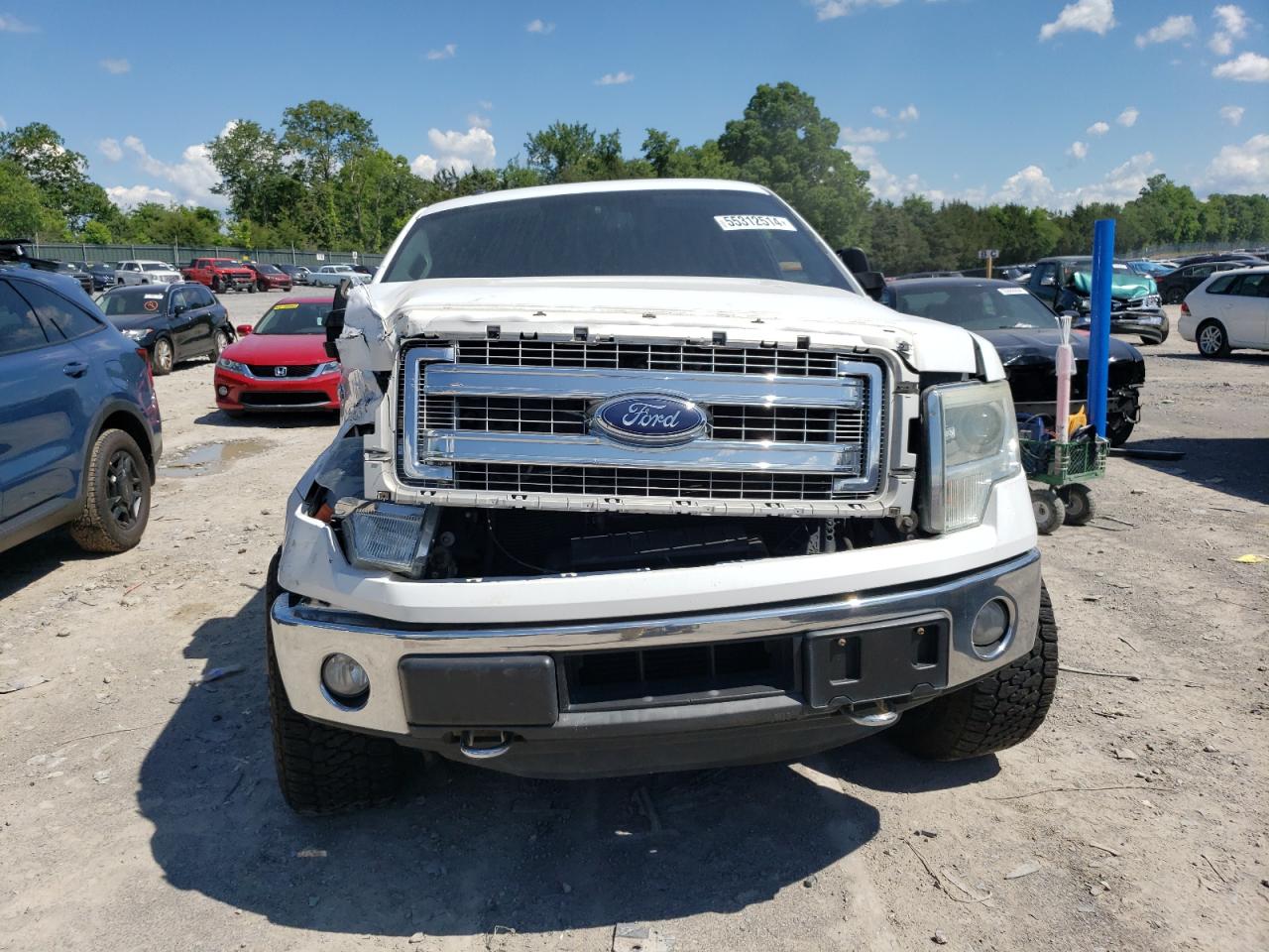 1FTFW1ET7EKE23980 2014 Ford F150 Supercrew