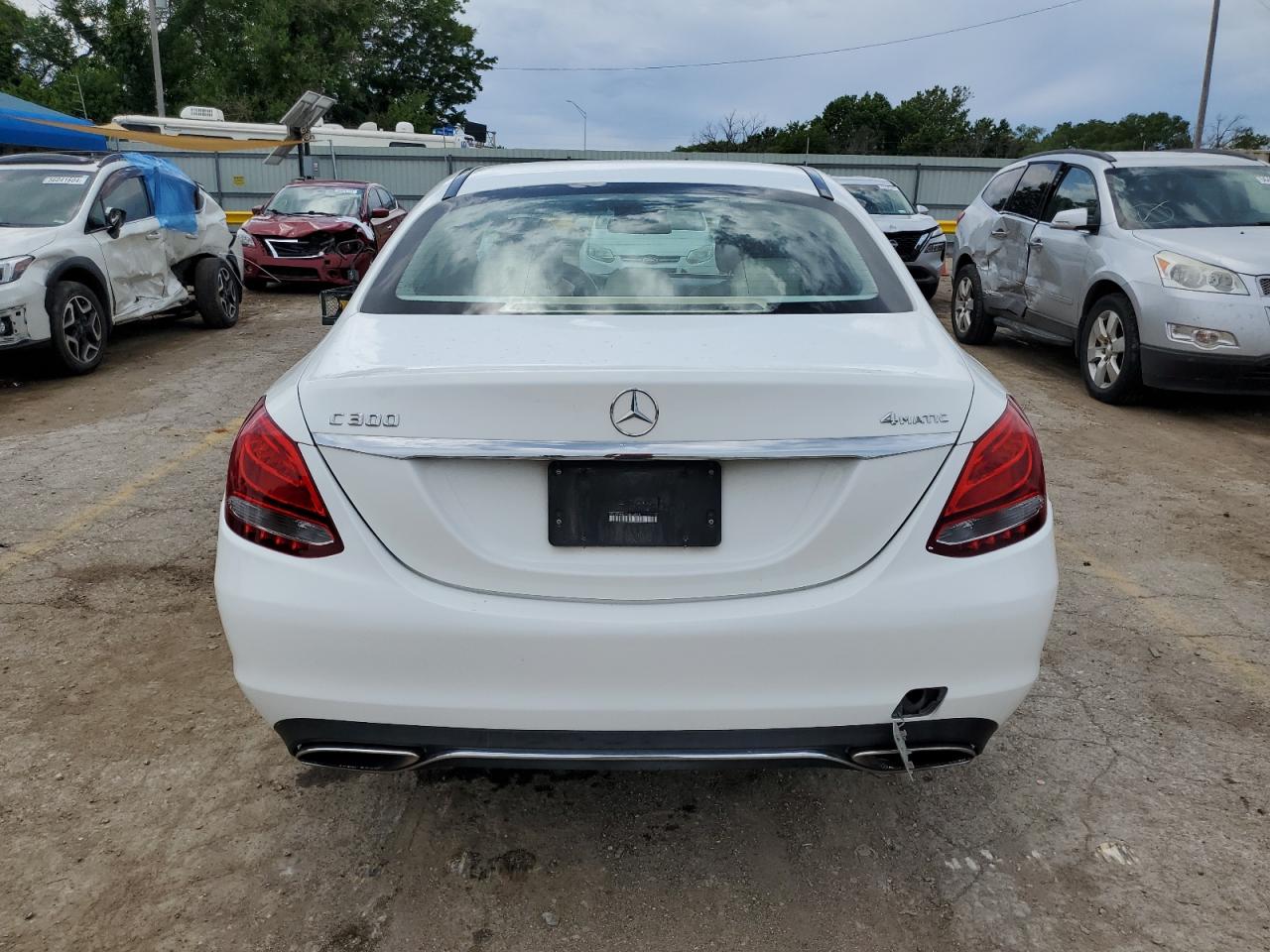 55SWF4KB7FU036016 2015 Mercedes-Benz C 300 4Matic