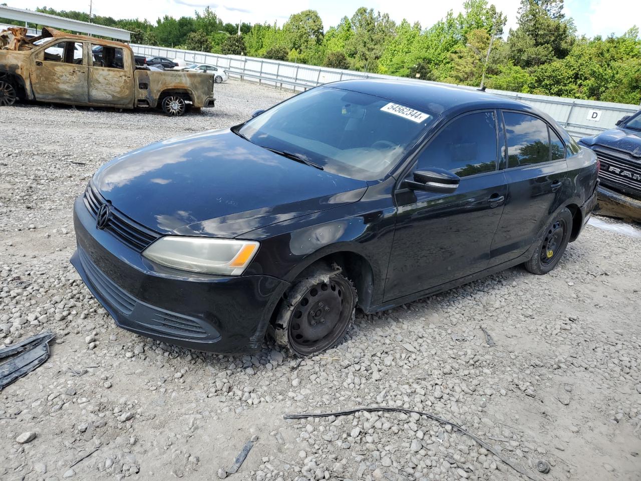 2014 Volkswagen Jetta Se vin: 3VWD17AJ3EM426703