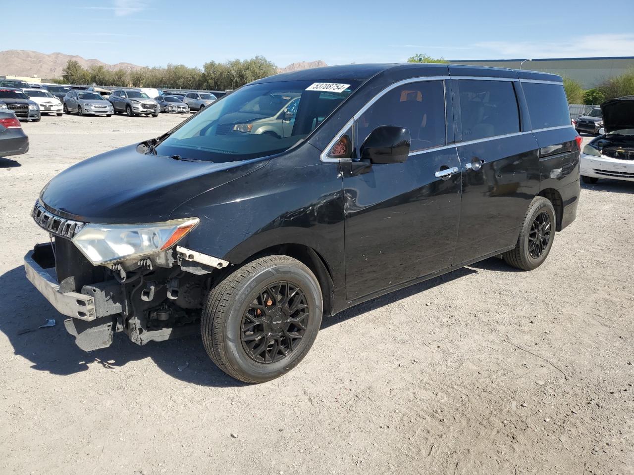 2012 Nissan Quest S vin: JN8AE2KP3C9038595