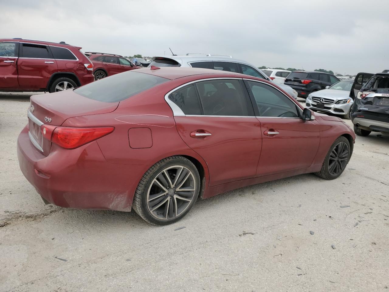 JN1BV7AP6EM690418 2014 Infiniti Q50 Base