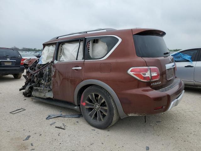 2017 Nissan Armada Platinum VIN: JN8AY2NF6H9303995 Lot: 53738114