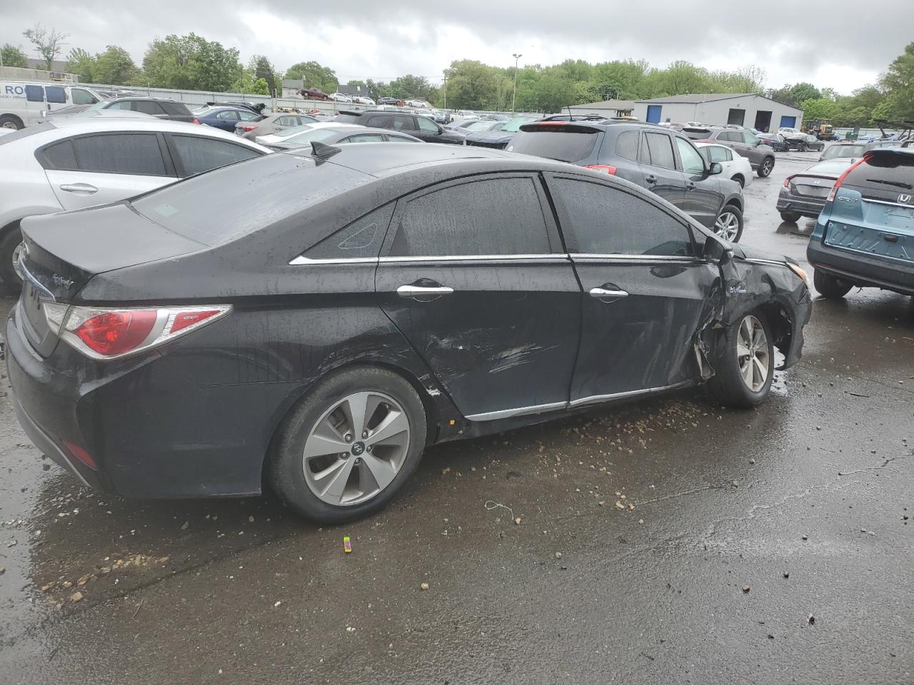 KMHEC4A43CA039343 2012 Hyundai Sonata Hybrid