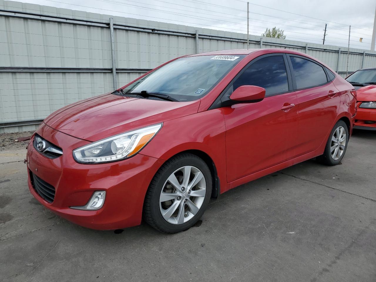 KMHCU4AEXEU614634 2014 Hyundai Accent Gls