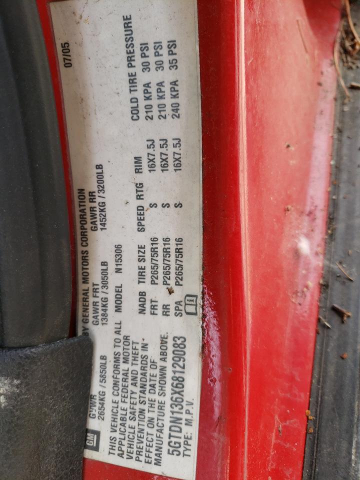 5GTDN136X68129083 2006 Hummer H3