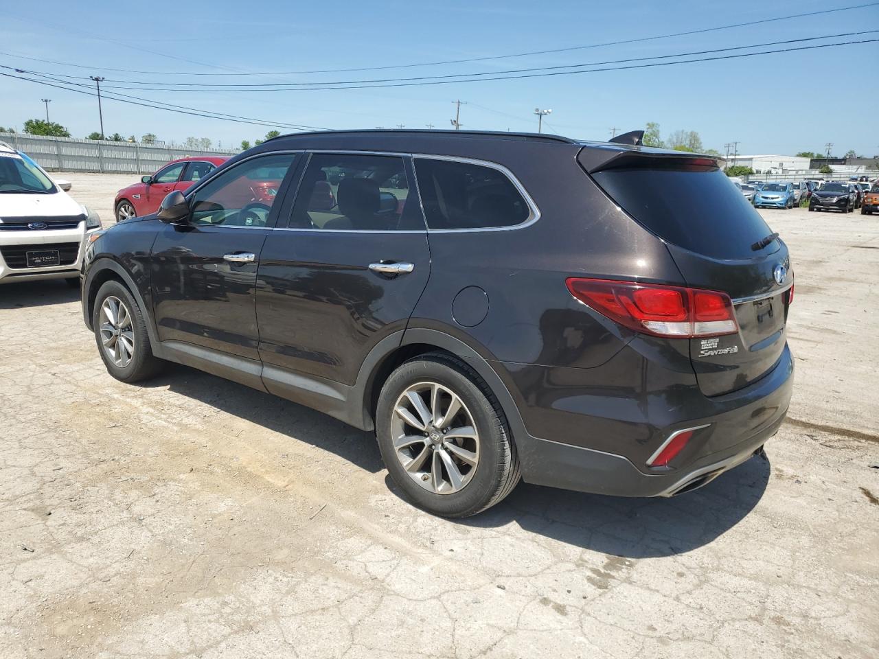 KM8SM4HF5HU187488 2017 Hyundai Santa Fe Se