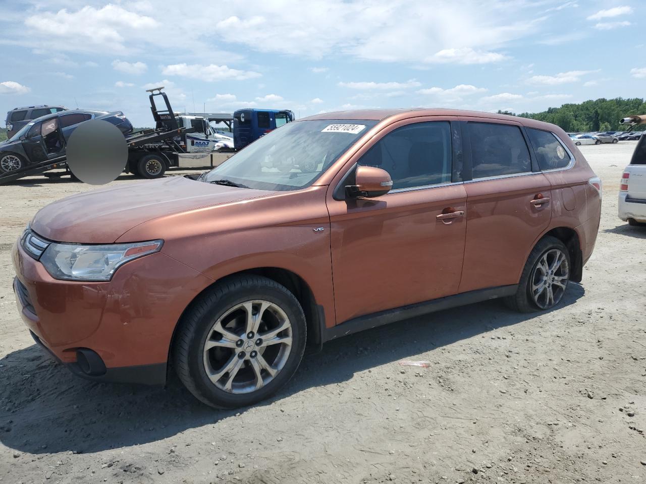 2014 Mitsubishi Outlander Gt vin: JA4JZ4AX0EZ018623