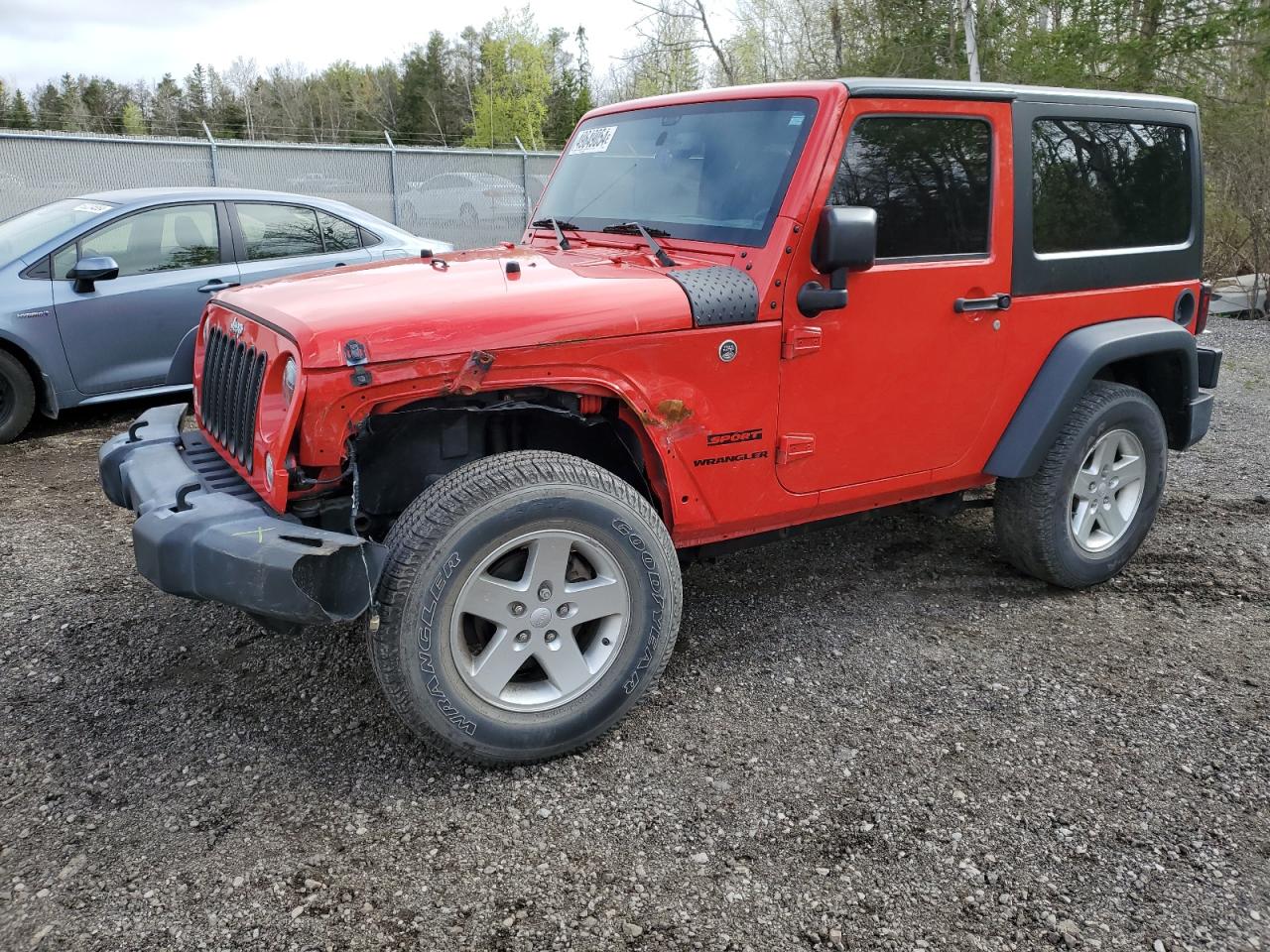 1C4AJWAG1GL296087 2016 Jeep Wrangler Sport