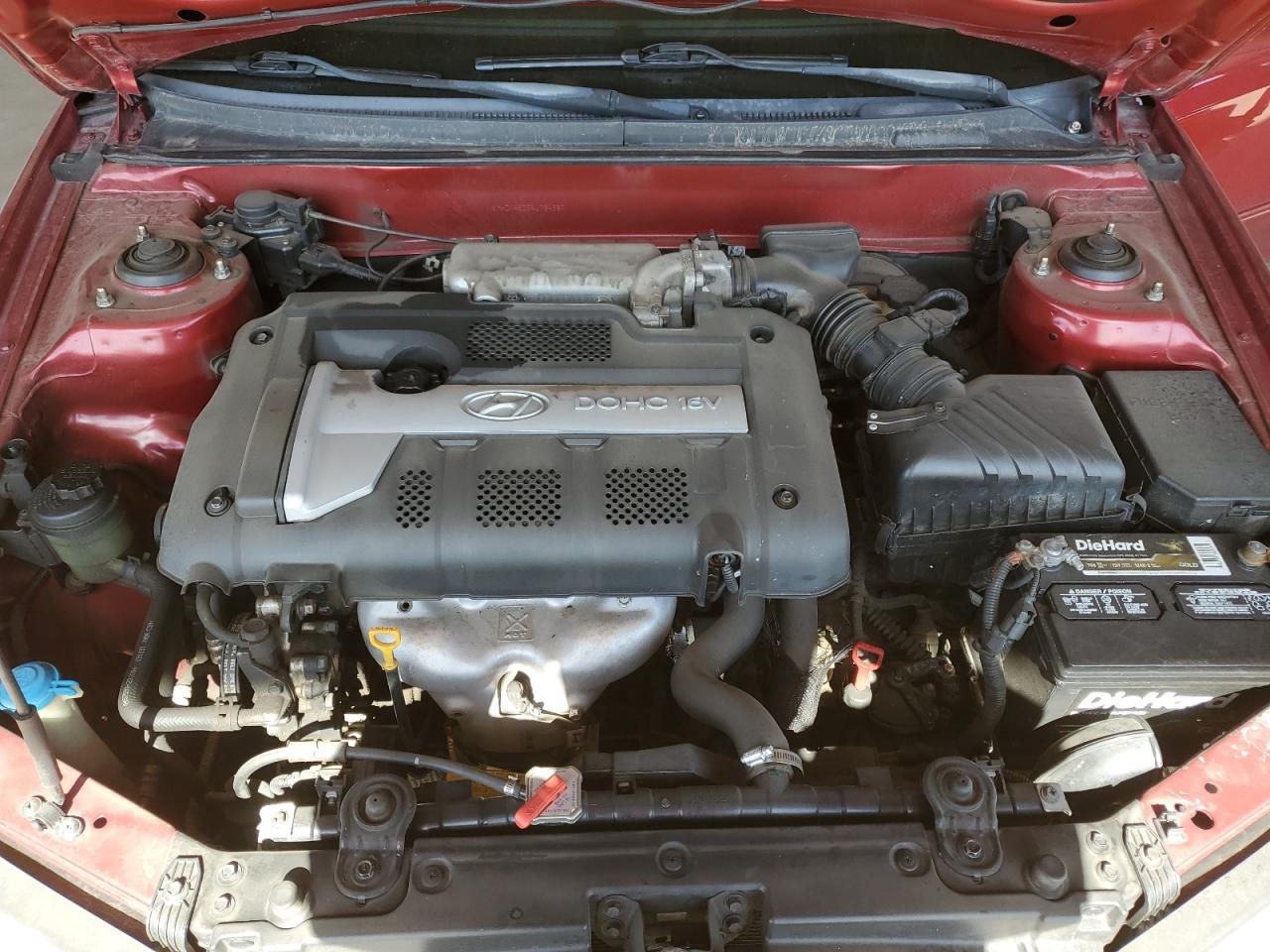 KMHDN46D54U794587 2004 Hyundai Elantra Gls