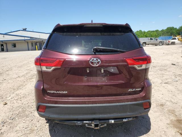 2019 Toyota Highlander Se VIN: 5TDJZRFH5KS718588 Lot: 56095124