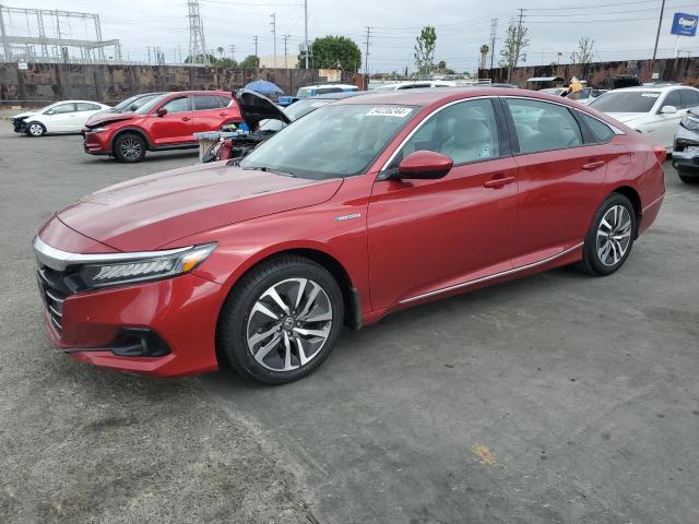 Lot #2536142122 2021 HONDA ACCORD HYB salvage car