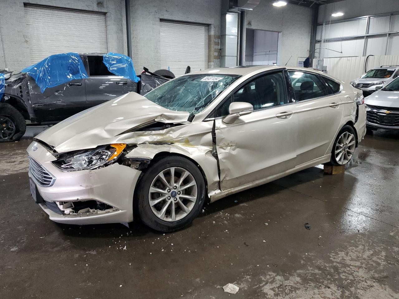 2017 Ford Fusion Se vin: 3FA6P0H7XHR199597