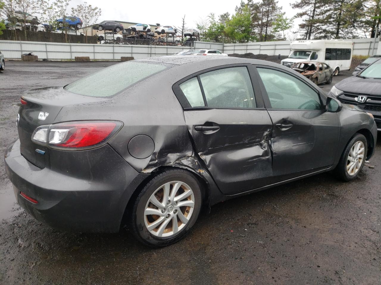 2012 Mazda 3 I vin: JM1BL1W81C1591022