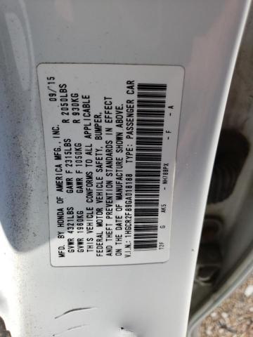 2016 Honda Accord Exl VIN: 1HGCR2F89GA018188 Lot: 55419094