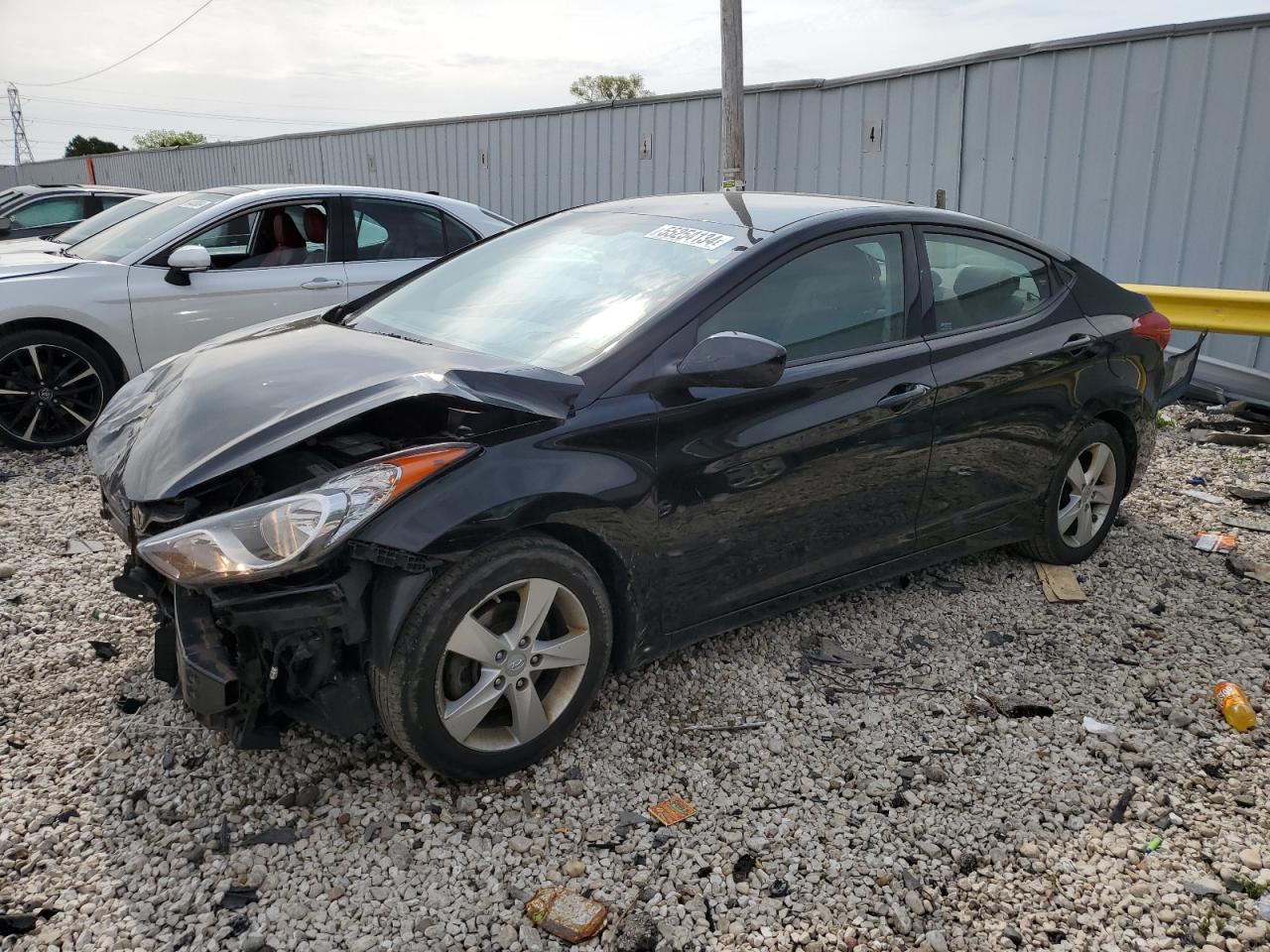 KMHDH4AE3DU637681 2013 Hyundai Elantra Gls