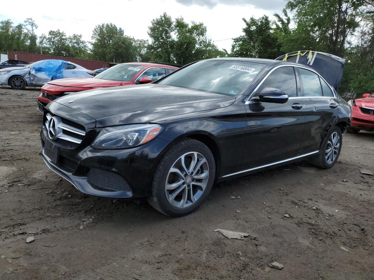 55SWF4KB3FU022291 2015 Mercedes-Benz C 300 4Matic