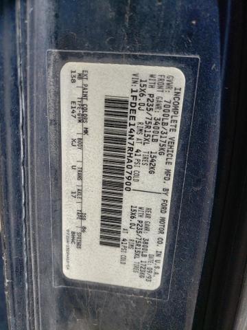 1994 Ford Econoline E150 Van VIN: 1FDEE14N7RHA07900 Lot: 56824864