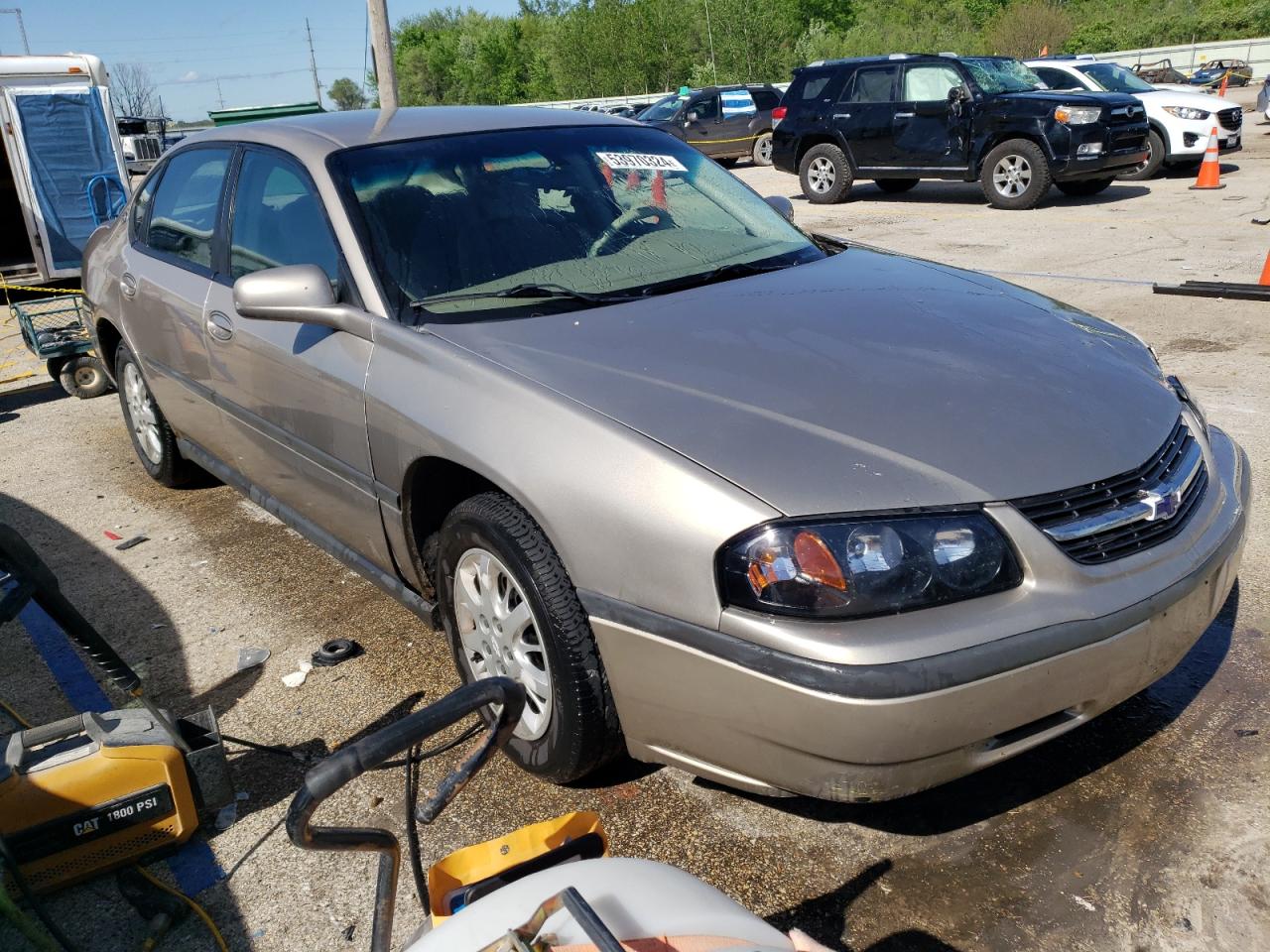 2G1WF52E739252992 2003 Chevrolet Impala