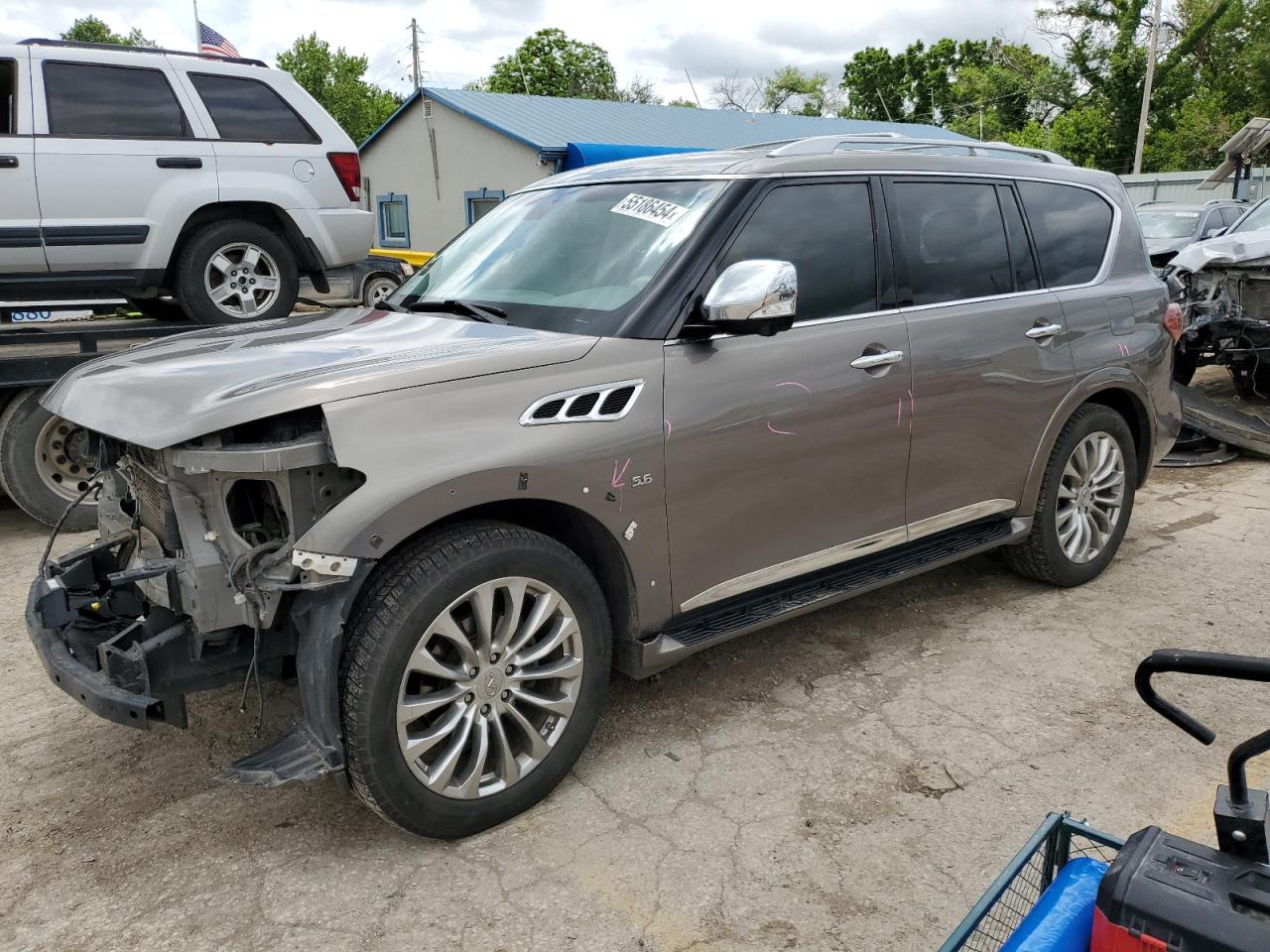 JN8AZ2NE1F9081058 2015 Infiniti Qx80