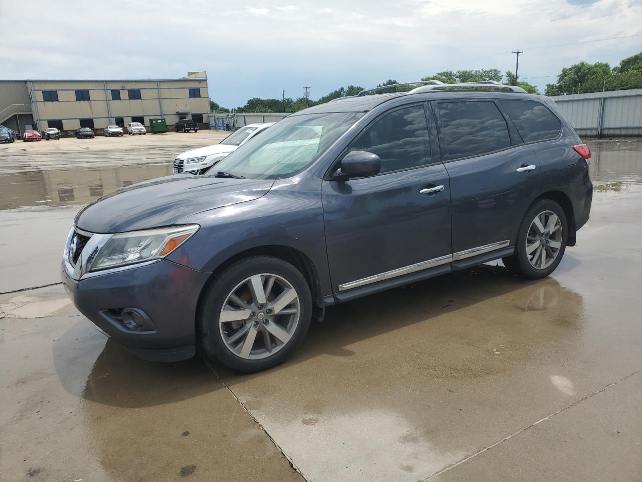 2014 Nissan Pathfinder S vin: 5N1AR2MN7EC697633