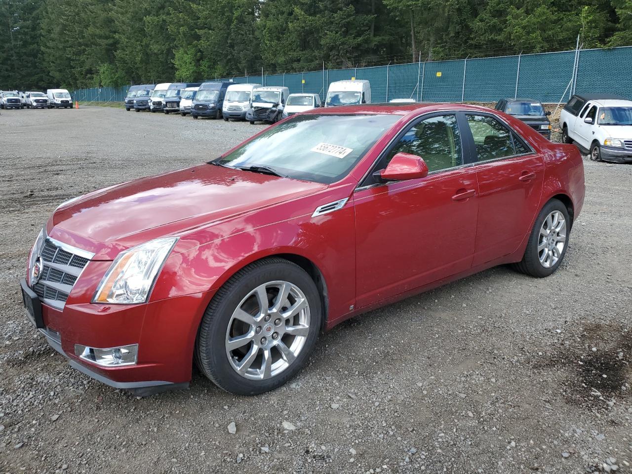 1G6DV57V280179190 2008 Cadillac Cts Hi Feature V6