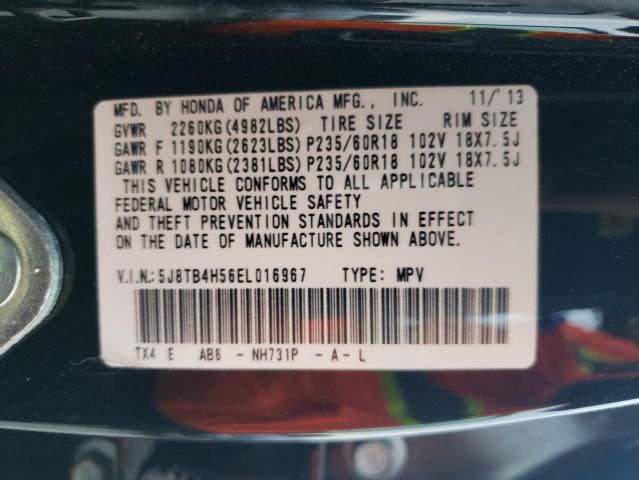 5J8TB4H56EL016967 2014 Acura Rdx Technology