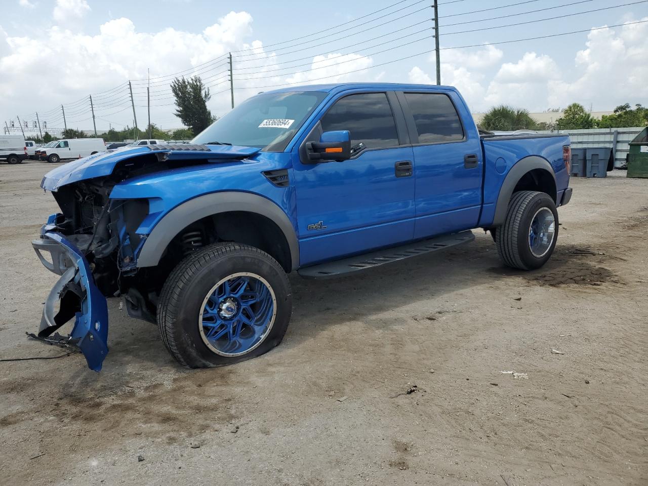 1FTFW1R63DFC81722 2013 Ford F150 Svt Raptor