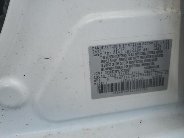 2018 NISSAN SENTRA S - 3N1AB7AP1JY224987