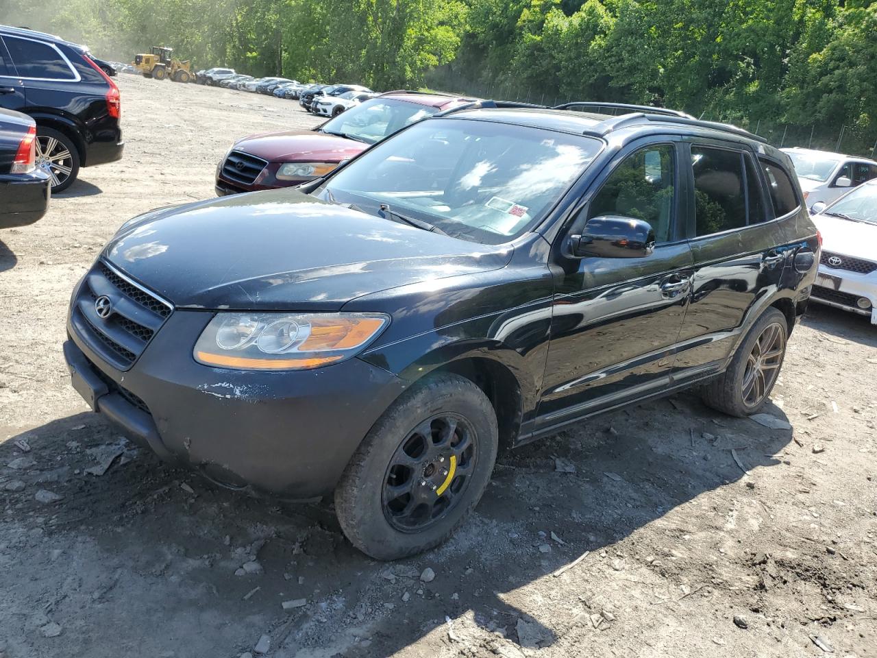 KM8SG73D17U141590 2007 Hyundai Santa Fe Gls