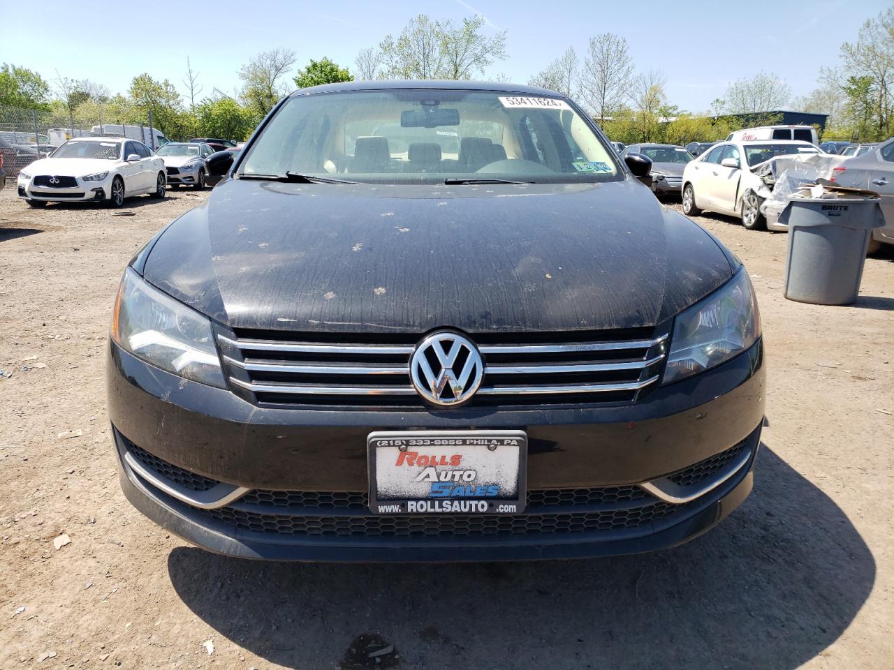 2014 Volkswagen Passat Se vin: 1VWBT7A39EC058564