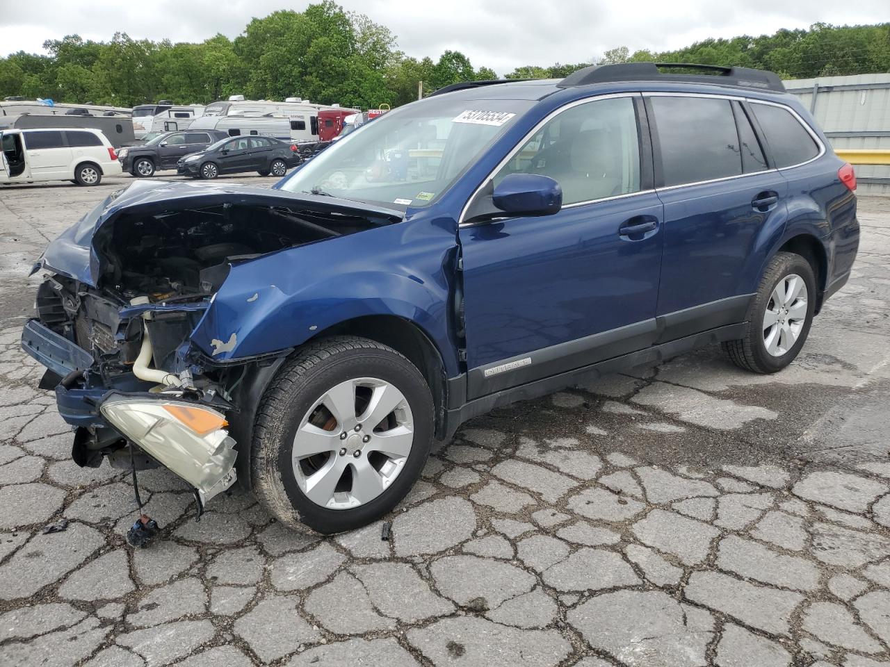 Lot #2526640980 2010 SUBARU OUTBACK 2.