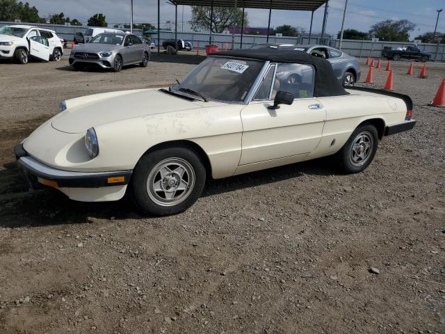 1984 Alfa Romeo Veloce 2000 Spider VIN: ZARBA5411E1019458 Lot: 54331184