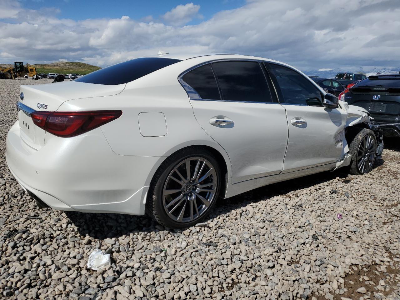 JN1FV7AR9KM800781 2019 Infiniti Q50 Red Sport 400