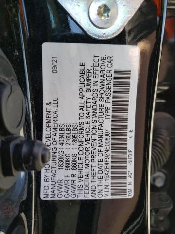 2022 Honda Insight Touring VIN: 19XZE4F92NE008007 Lot: 54435964