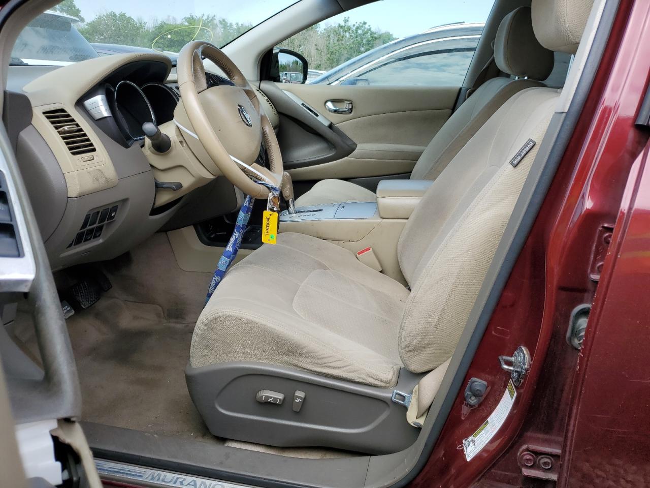 JN8AZ18U79W000812 2009 Nissan Murano S