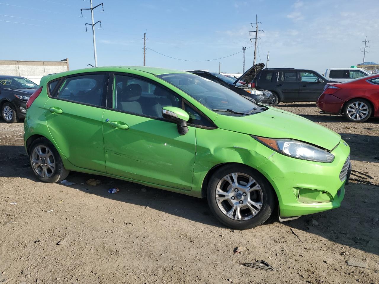 3FADP4EJ6EM132020 2014 Ford Fiesta Se