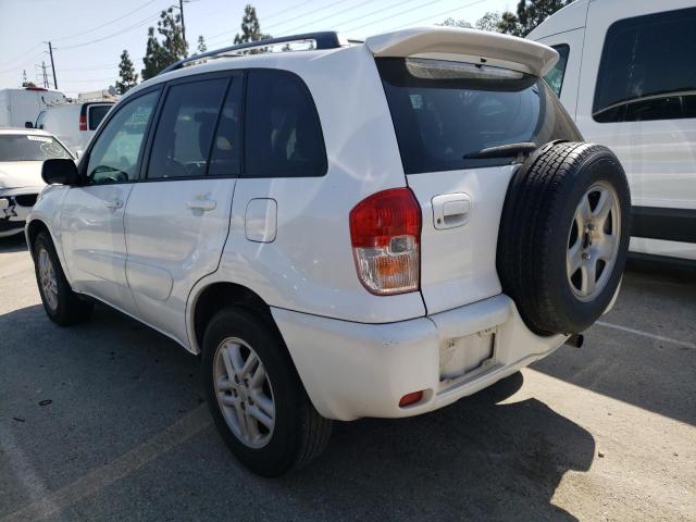 Lot #2508393996 2002 TOYOTA RAV4 salvage car