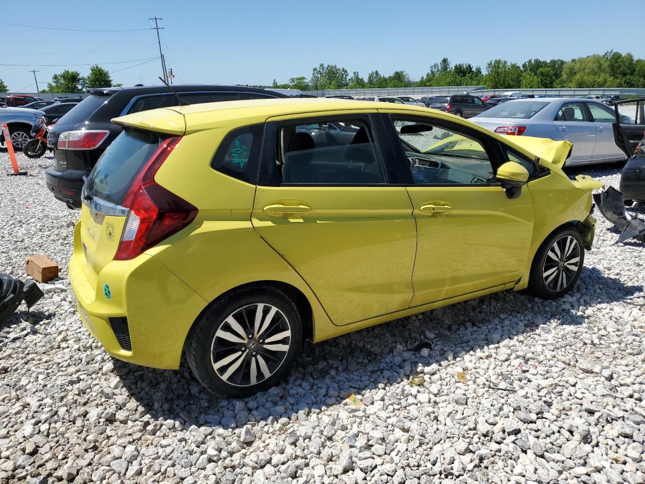 2016 Honda Fit Ex vin: JHMGK5H75GS010785