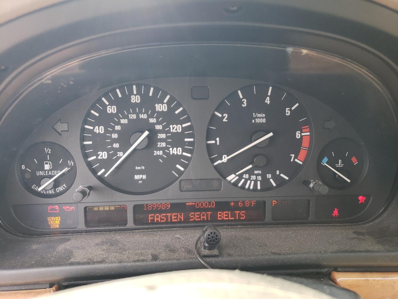 WBADN6331XGM62819 1999 BMW 540 I Automatic