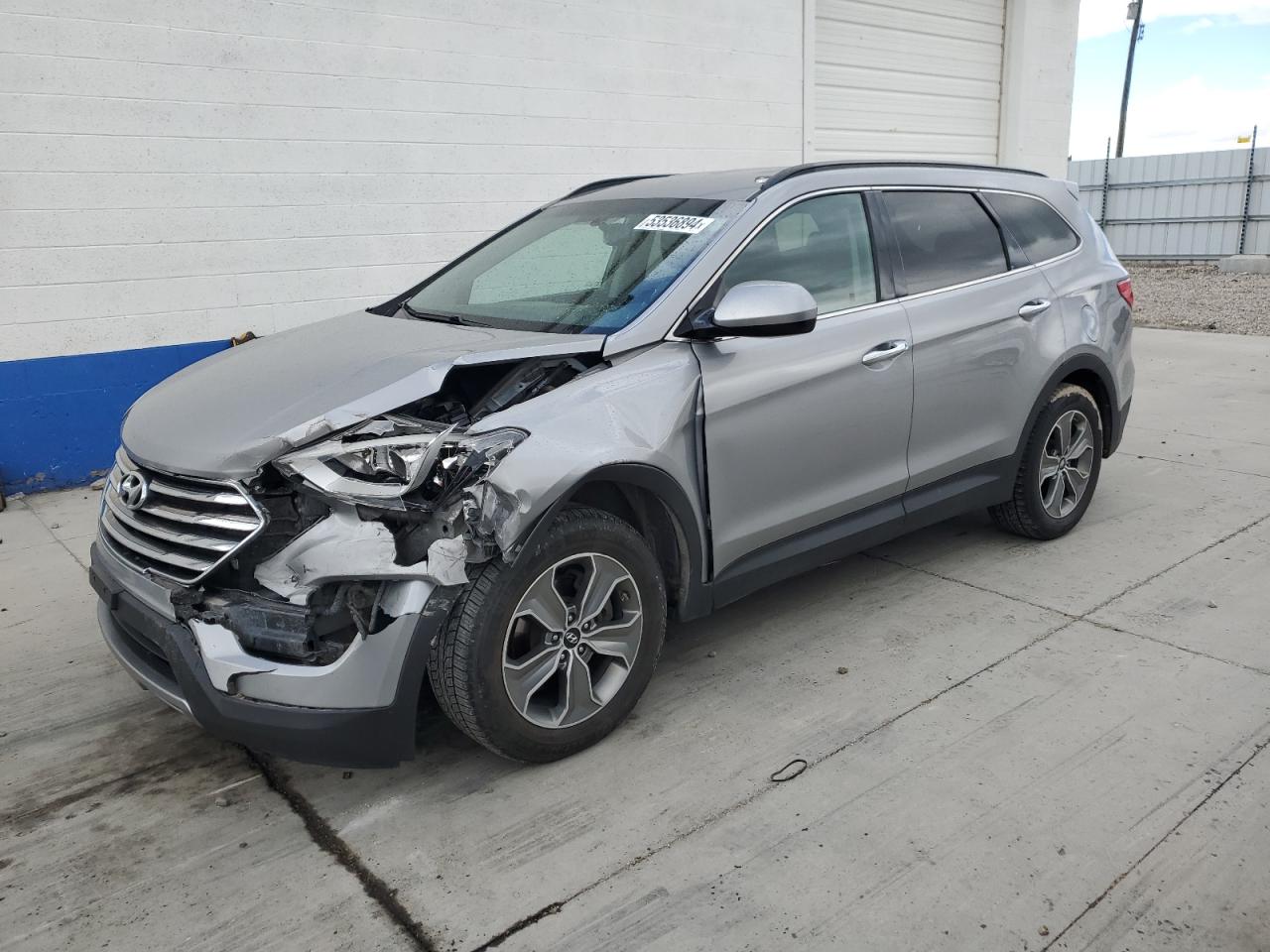 KM8SMDHF4FU101276 2015 Hyundai Santa Fe Gls