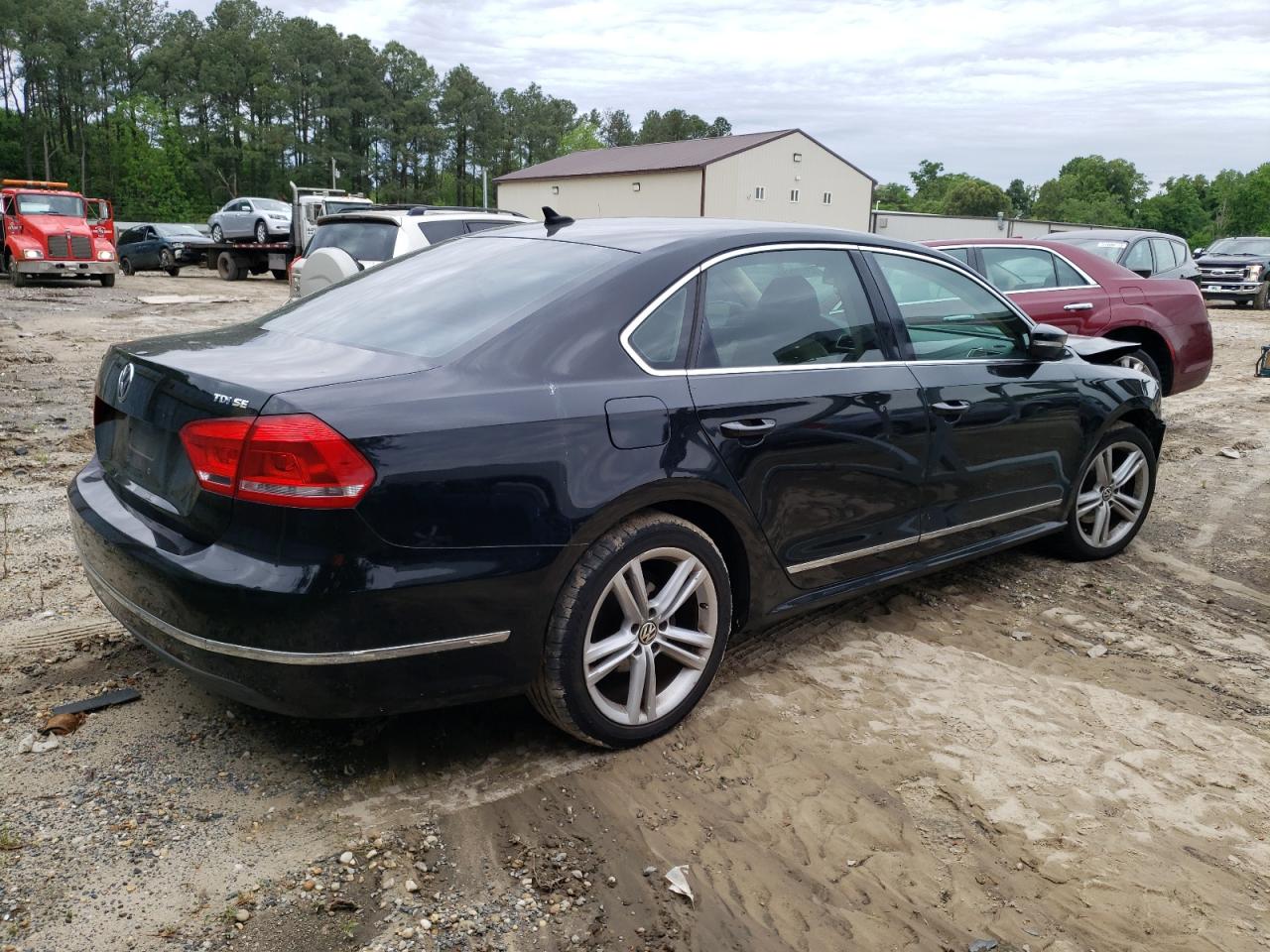 1VWBN7A36DC026177 2013 Volkswagen Passat Se