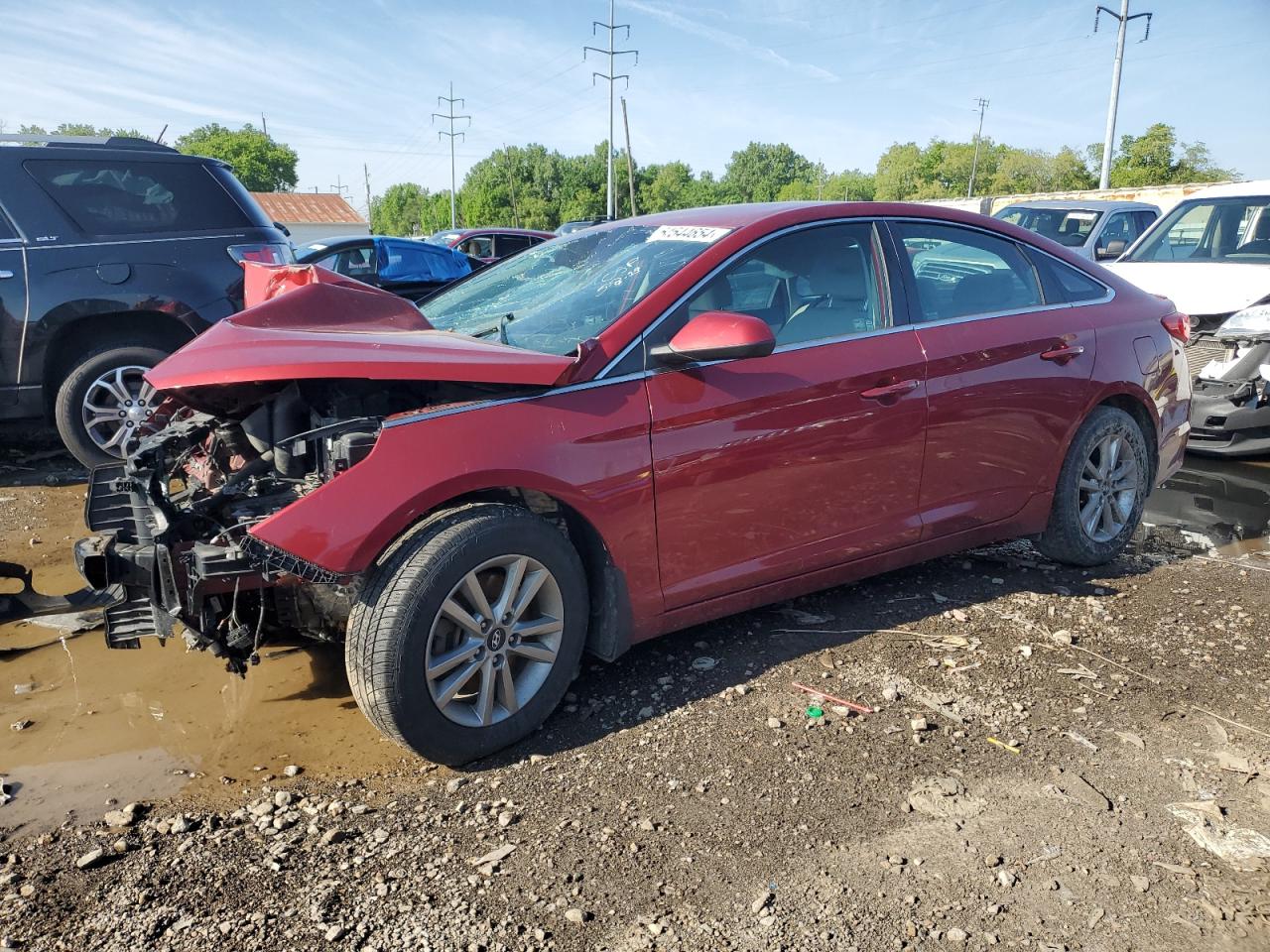 5NPE24AF5FH158629 2015 Hyundai Sonata Se