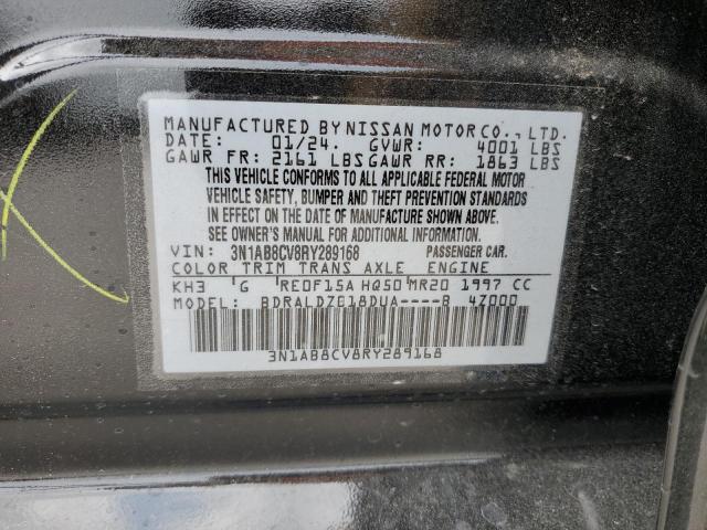 2024 Nissan Sentra Sv VIN: 3N1AB8CV8RY289168 Lot: 56221144