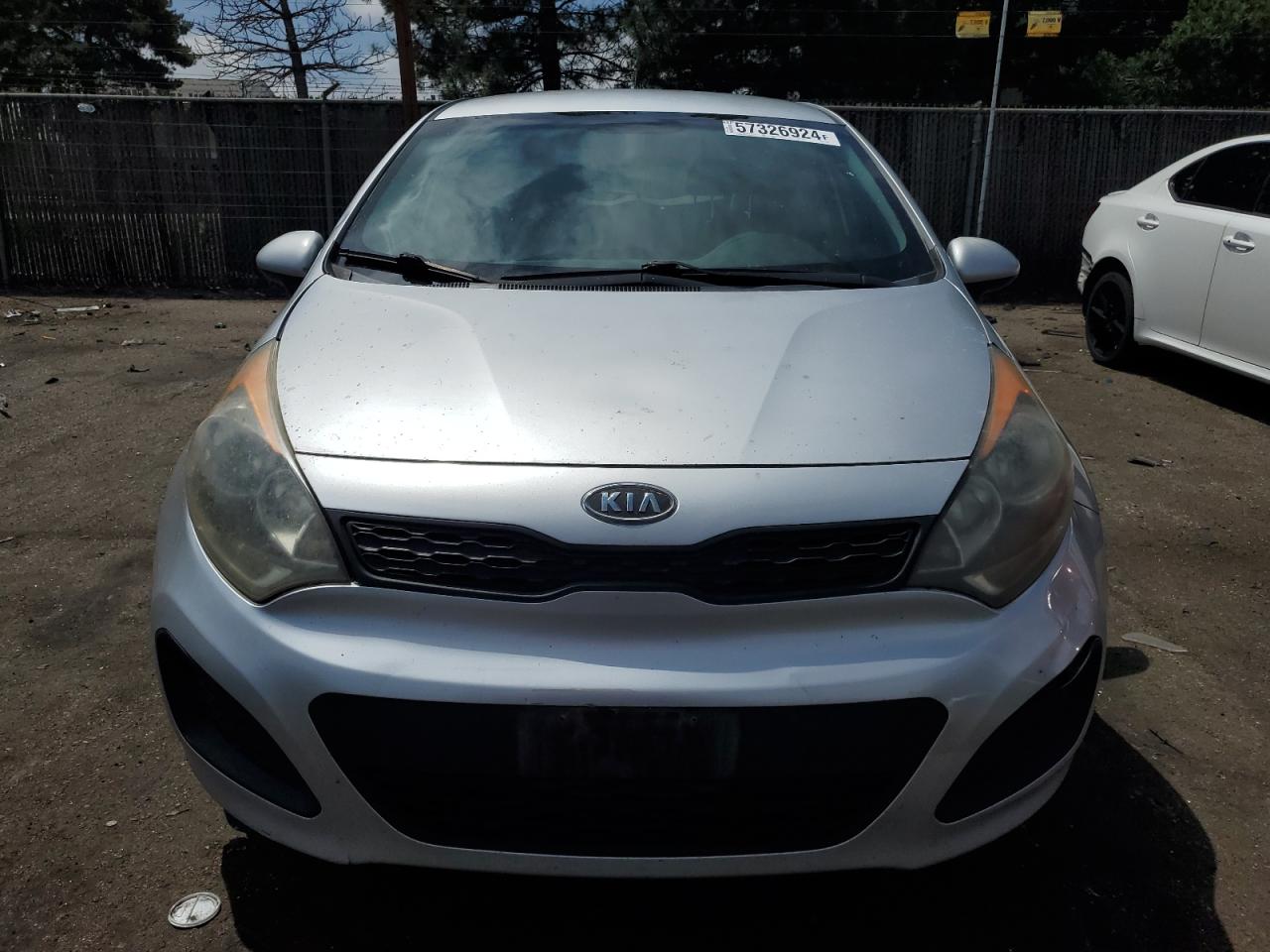 2012 Kia Rio Lx vin: KNADM5A37C6013161