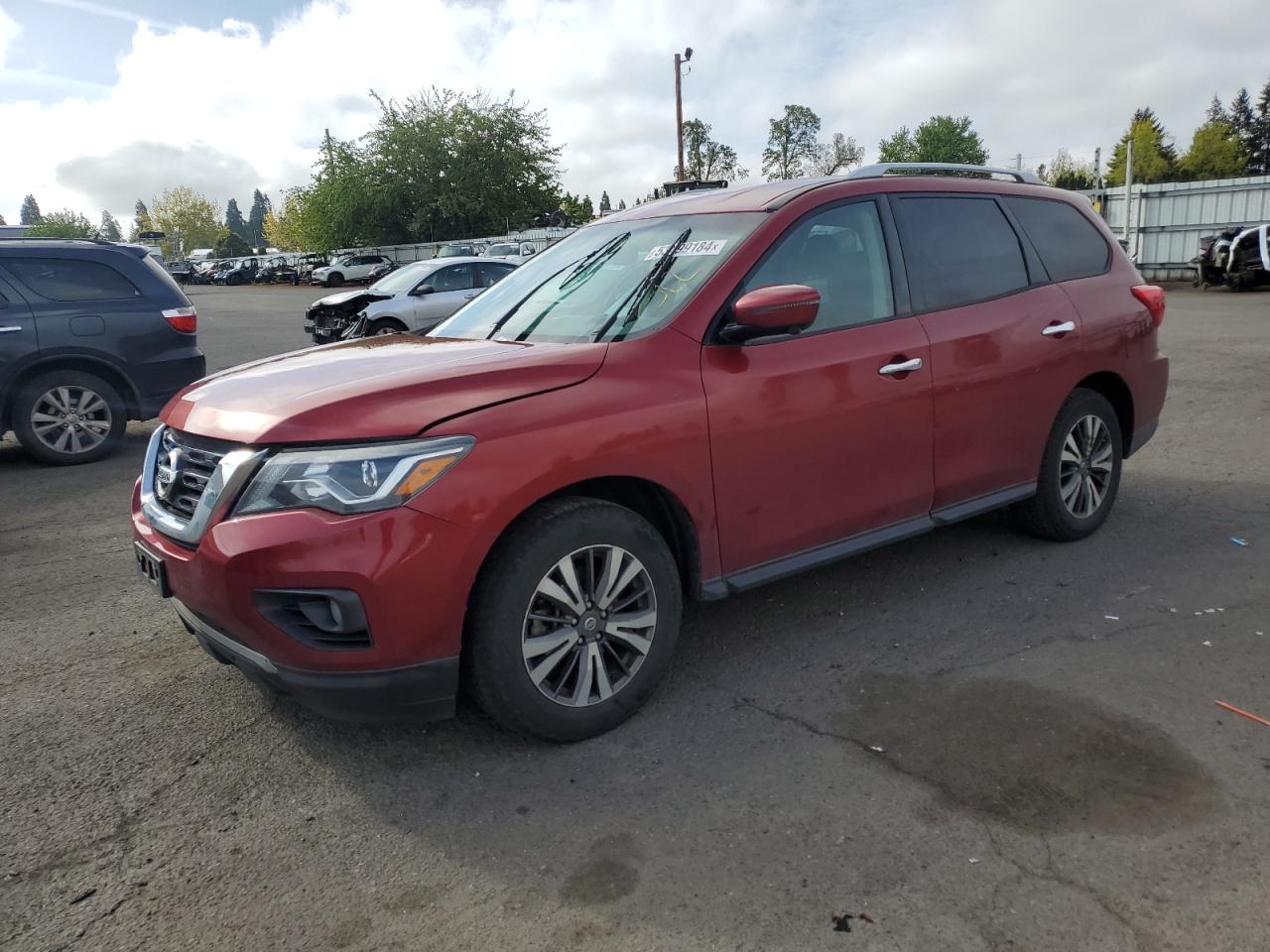 2017 Nissan Pathfinder S vin: 5N1DR2MM4HC648558