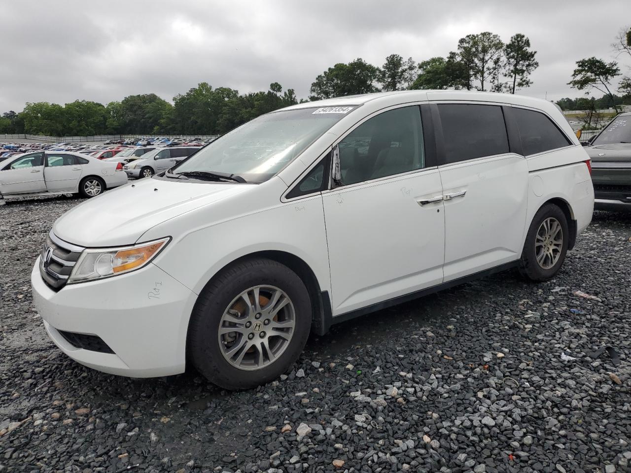 5FNRL5H68CB129372 2012 Honda Odyssey Exl