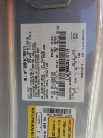 2022 FORD MUSTANG - 1FATP8UHXN5102428