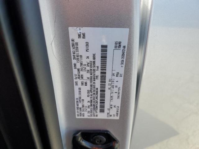 2018 Ford F150 Supercrew VIN: 1FTEW1CB7JKC56634 Lot: 54838194