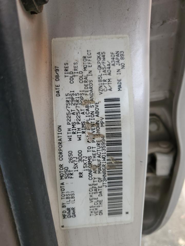 JT3HN86R1W0135994 1998 Toyota 4Runner Sr5