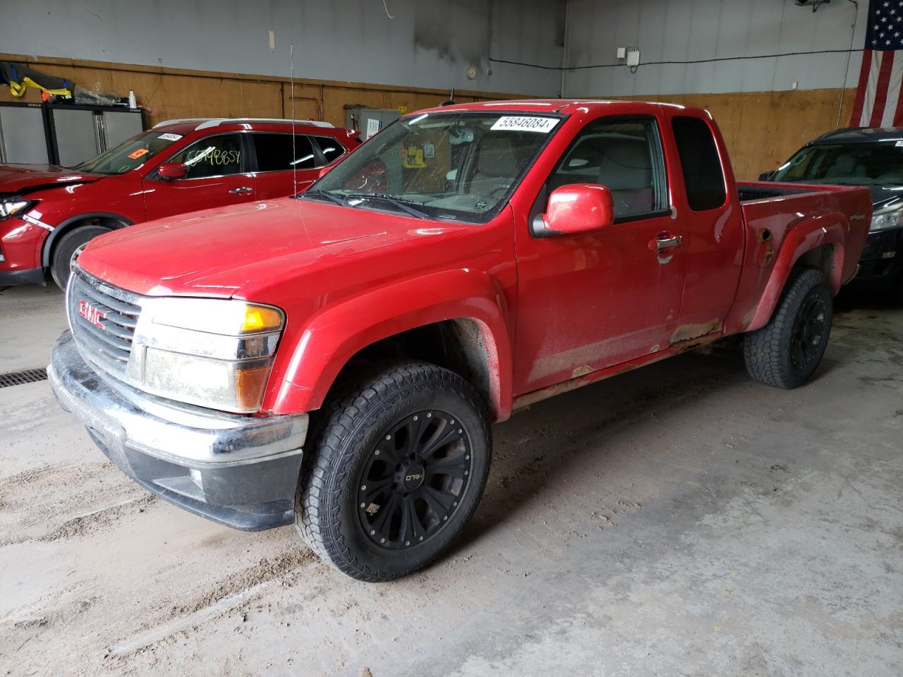 2012 GMC Canyon Sle vin: 1GTJ6MFE9C8161711